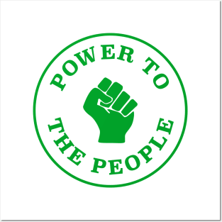 Power To The People Posters and Art